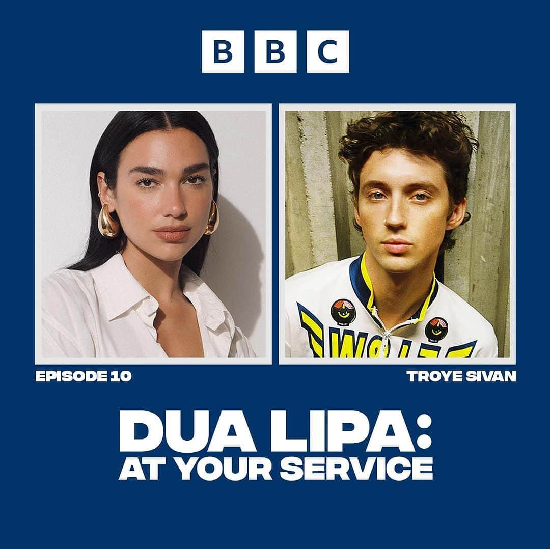 デュア・リパのインスタグラム：「Season 3 is a wrap! We're so excited to feature Troye Sivan (@troyesivan), Australia’s beloved pop sensation and actor, as our final guest this week.    Join in as Troye engages in an open and honest discussion with Dua, looking back on his career and the various identities he’s been anchored by. He delves into his YouTube days, the inspirations behind his music, and the changing relationship to his faith.    You can catch this episode now on all major podcast platforms. And for our UK listeners, an ad-free version is available on @bbcsounds.    Artwork photography by Theo Wenner (@theo123456)   Troye Sivan Photographed by Gadir Rajab (@gadirrajab)」