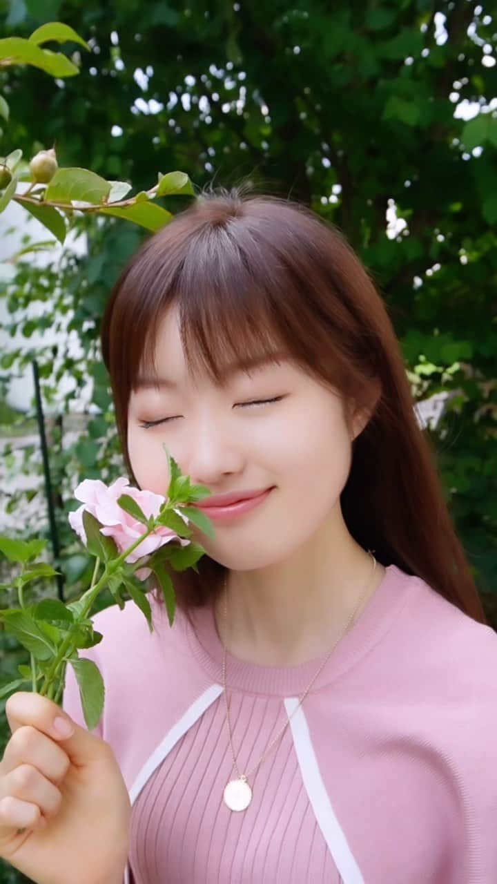 内構かのんのインスタグラム：「私の薔薇🌹💖」