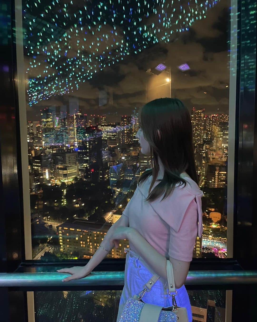 菜那セシルさんのインスタグラム写真 - (菜那セシルInstagram)「夜景を見るのが好きです🗼🌃 • • • • • #東京タワー  #夜景 #04」9月1日 20時37分 - 53_nana._.cecile