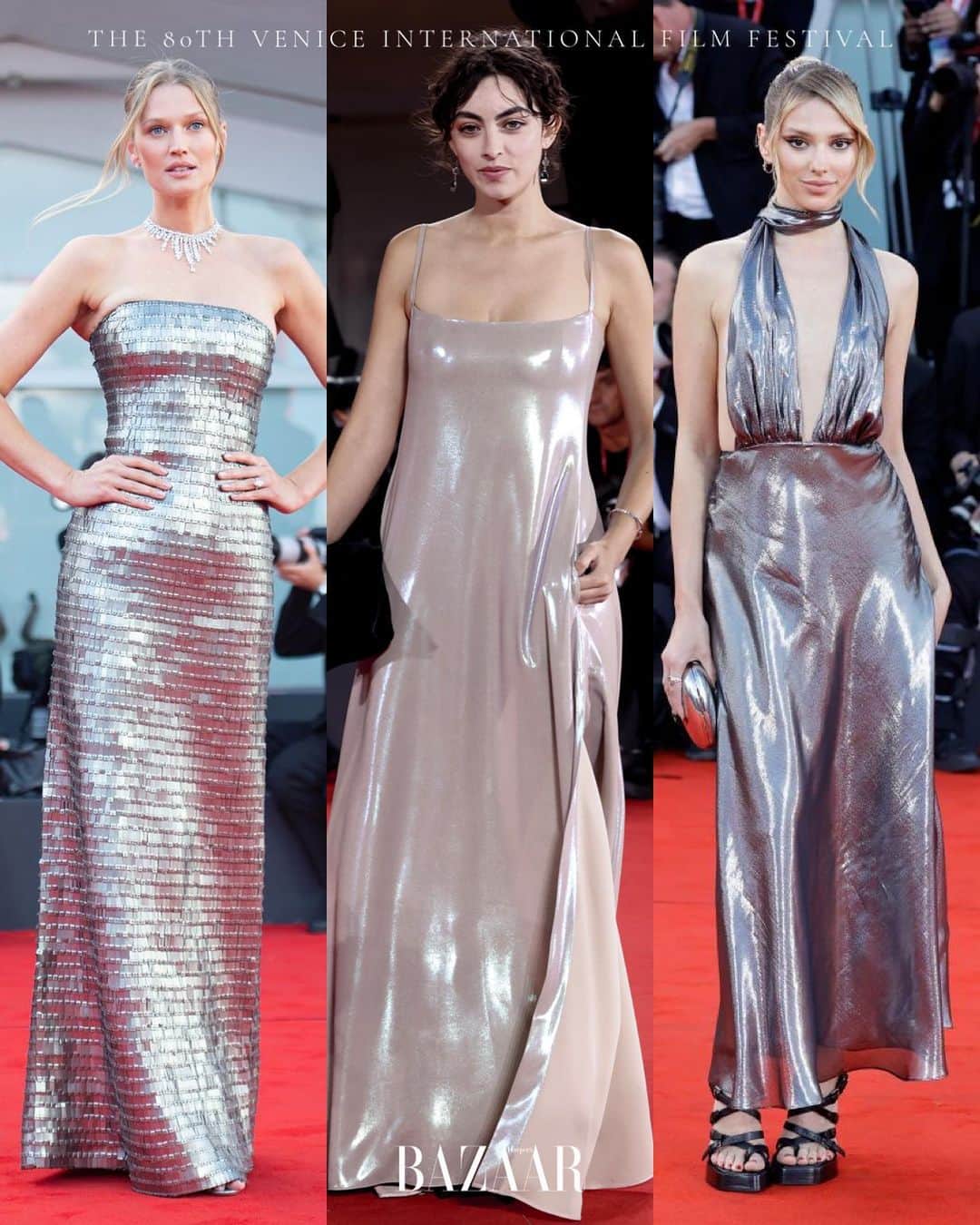 Harper's BAZAAR Japanさんのインスタグラム写真 - (Harper's BAZAAR JapanInstagram)「【ベネチア国際映画祭2023】 豪華セレブのレッドカーペットルック集👠  現地時間の8月30日に開幕した80回目となるベネチア国際映画祭。レッドカーペットに登場したスター俳優やトップモデル、映画監督たちのきらびやかな着こなしを一挙お届け📸  Photo : Getty Images  📱 『ハーパーズ バザー（@harpersbazaarjapan）』はスタイルを持つ女性をエンパワーするファッション、ビューティ、ライフスタイル情報を発信中。ぜひフォローして🤍  #veniceitaly #veniceinternationalfilmfestival #ヴェネツィア #redcarpet #dress #ドレス #レッドカーペット #海外セレブ #海外ファッション #mariacarlaboscono」9月1日 20時45分 - harpersbazaarjapan