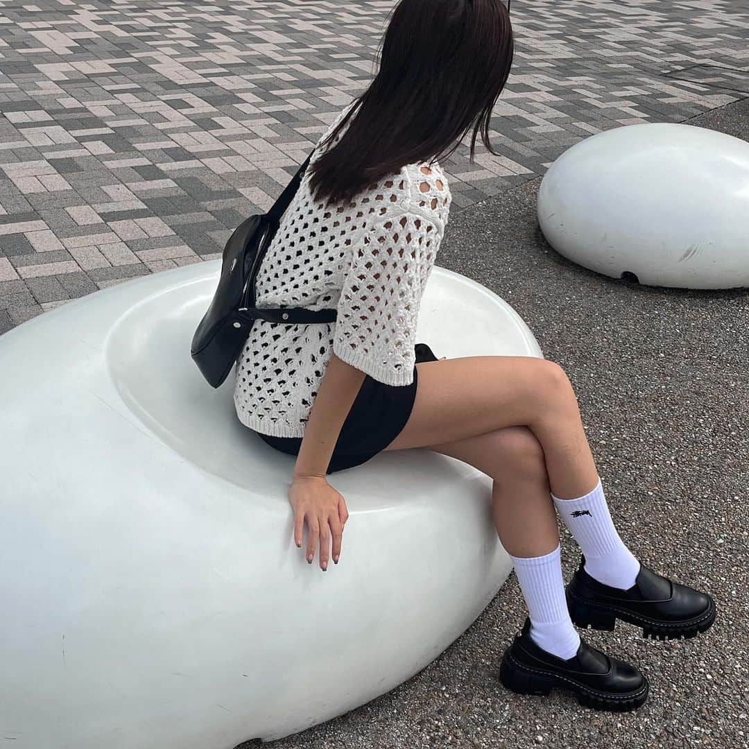 近藤沙良さんのインスタグラム写真 - (近藤沙良Instagram)「明日は休日っ✨🫶🏿 #stussy #stussywomen #diesel #un3d  #ストリートファッション #休日コーデ #30代コーデ」9月1日 20時52分 - saaara57