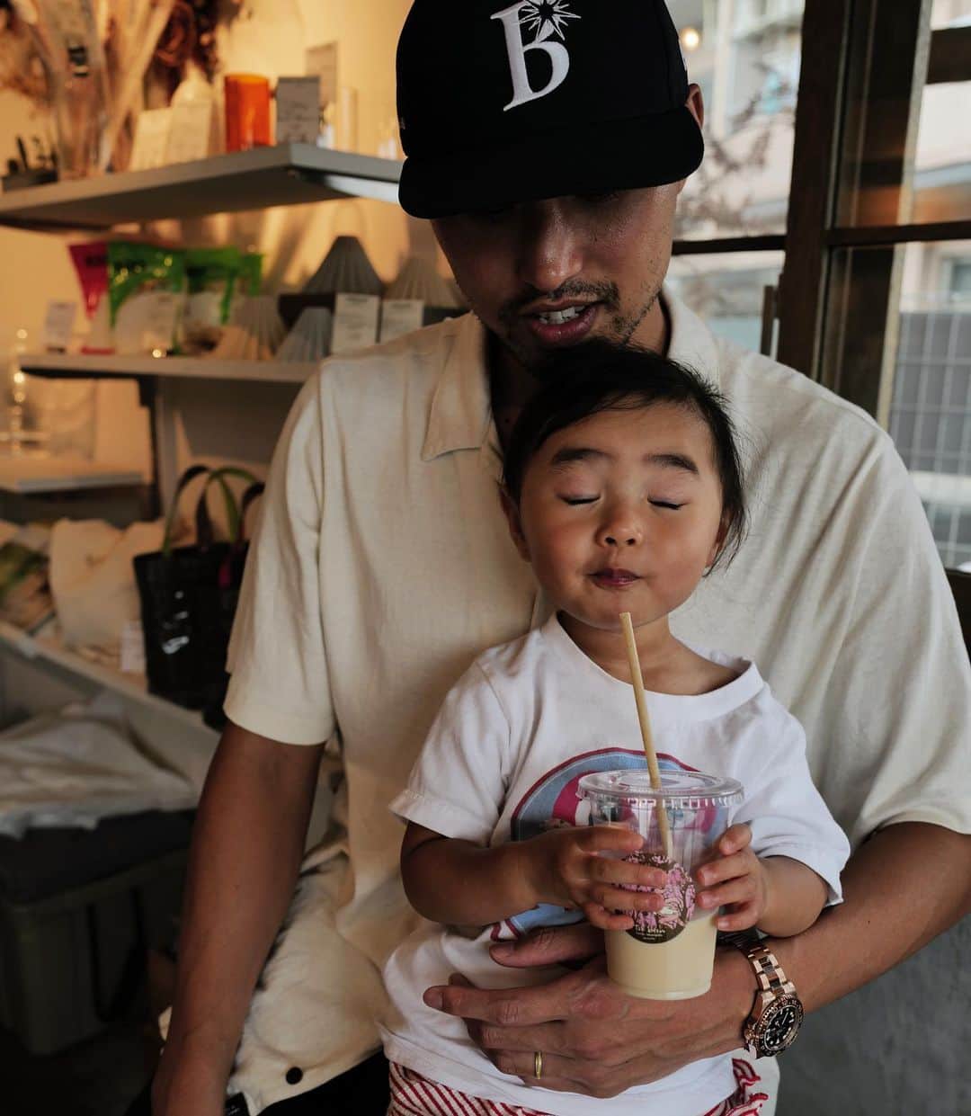 塩浦慎理さんのインスタグラム写真 - (塩浦慎理Instagram)「オーツミルクで美味しいの顔😋」9月1日 21時25分 - shinri_shioura