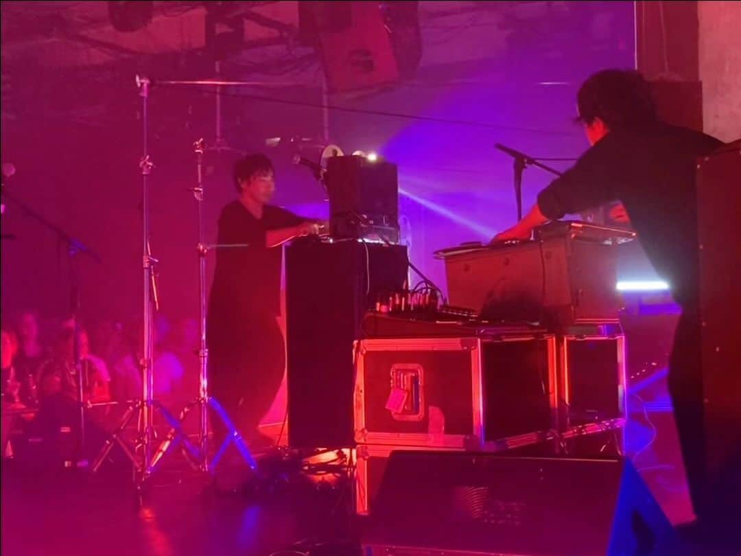 Open Reel Ensembleのインスタグラム：「Call & Playback✇ ⁡ ⁡ 23.08.23 | MUTEK Montréal [Nocturne 1] ⁡ ⁡ #MUTEK #montreal #MAGNETIKPUNK #openreelensemble #eiwada #reeltoreel #tape #analog」
