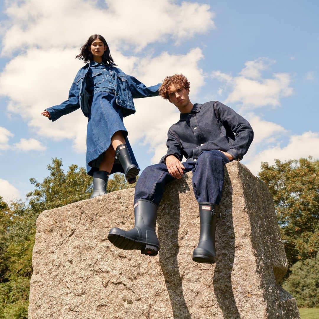 ハンターブーツのインスタグラム