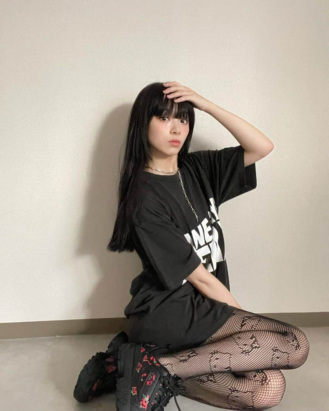 ゆらのインスタグラム：「👕 @janeandtheheartbreakers  👟@bedwin_official  @fila_japan_official」