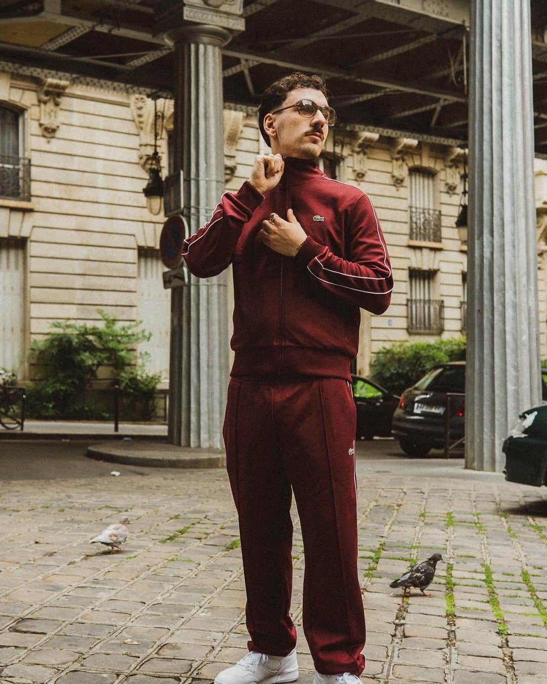 Lacosteさんのインスタグラム写真 - (LacosteInstagram)「@raska_yt takes the iconic Lacoste Paris Tracksuit for a spin in the heart of the city of light. ✨🇫🇷 #MyLacosteTracksuit  📸 @mobiusvisio」9月5日 1時00分 - lacoste