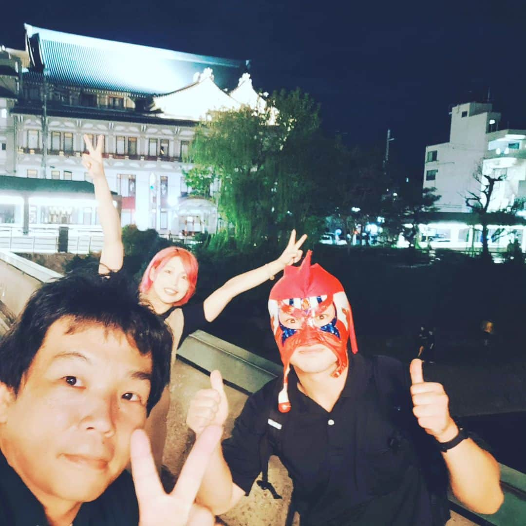 マドレーヌさんのインスタグラム写真 - (マドレーヌInstagram)「運び屋会議の作戦会議 #織部克巳 選手 #エイサー8 選手」9月1日 23時43分 - madeline_prowrestling