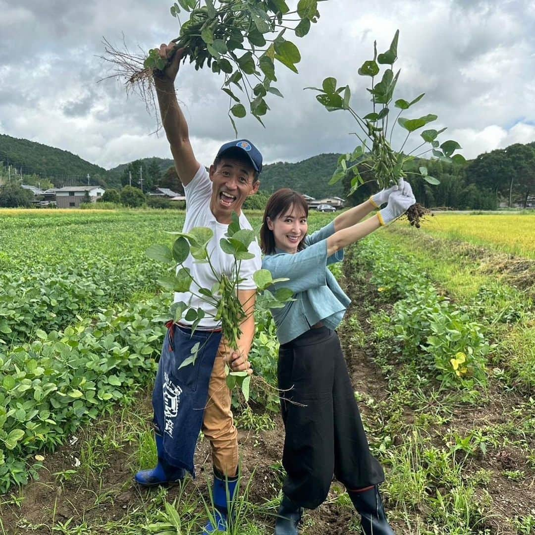 石田靖さんのインスタグラム写真 - (石田靖Instagram)「テレビ大阪⑦「発見❗️食遺産』 ゲストは初登場の真飛聖さん 真飛さんと朝来市&丹波篠山で 食遺産探し〜真飛さんのぶっ飛び テンション楽し😆 OAお楽しみに〜 #テレビ大阪 #発見食遺産 #朝来市グルメ #佳長ファーム #ちほみのり #矢名瀬町  #矢名瀬屋 #とよだのみたらしだんご  #丹波篠山グルメ  #まけきらい稲荷 #恋々芋 #デカンショ豆 #茶の里会館 #真飛聖 #石田靖 #一期一笑」9月2日 10時18分 - yasulog