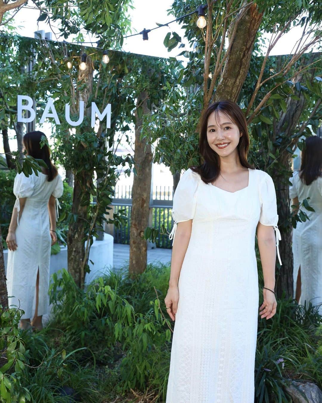 石川理咲子のインスタグラム：「@baum_global のPOPUPへ お邪魔してきました。  Forest Bathing with BAUM  肌と心が、深呼吸する森🌲  森林浴美容や瞑想が体験出来て 心も身体も癒されました✨  9/2(土)11:00-19:00 9/3(日)11:00-18:00 📍 LIFORK HARAJUKU  東京都渋谷区神宮前1-14-30 WITH HARAJUKU 3F イベントは無料で、どなたでも入場可能です。 @baum_global #BAUM #バウム #肌と心が深呼吸する森 #森林浴美容」