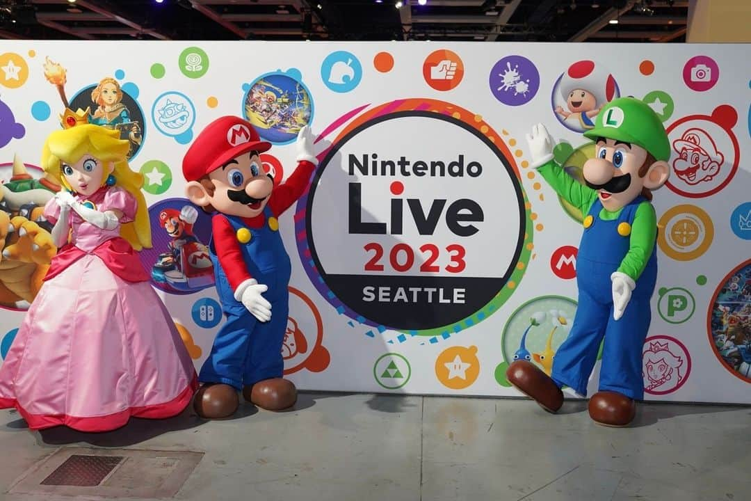 任天堂アメリカさんのインスタグラム写真 - (任天堂アメリカInstagram)「Welcome to #NintendoLive 2023, happening in Seattle, WA from Sept. 1-4!」9月2日 2時05分 - nintendoamerica