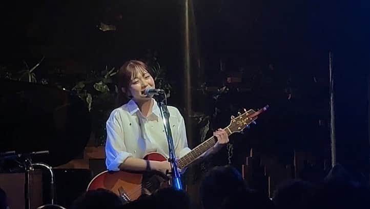 のインスタグラム：「「girlstalk SP」南堀江knave ありがとうございました‼️🔥  【セットリスト】 ミヤコワスレ 嘘つき/阿部真央さん twenty Believe Spotlight  @panno_333 実々美ちゃんとのお写真撮り損ねた🥲  #girlstalkSP #南堀江knave #上田桃夏 #山口華穂 #桜田ミレイ #パン野実々美 #心悠」