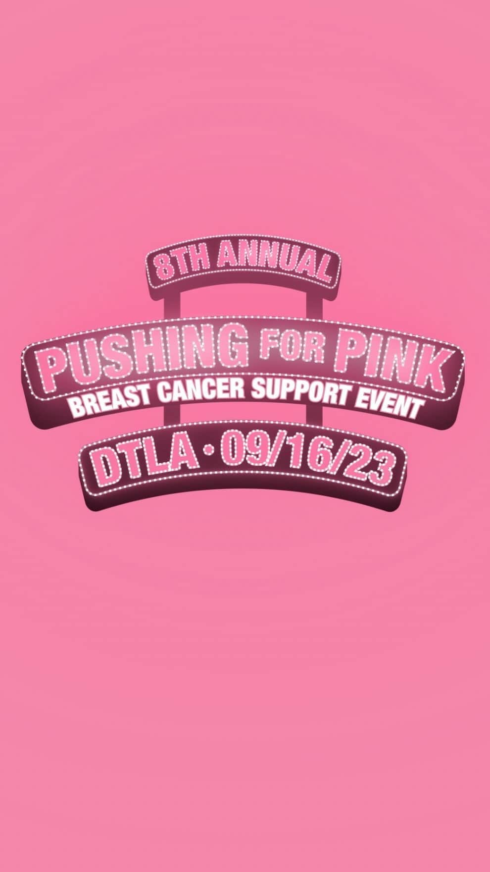 トニー・ホークのインスタグラム：「Saturday 09/16/23, we’re painting the streets of DTLA pink in support of our mothers, daughters, sisters, aunts, & grandmothers affected by breast cancer!  Click the link in our bio and Join Us!! 💕」