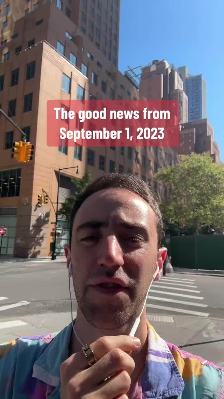 Jacob Simonのインスタグラム：「Here’s some good news to start your September off right #ftfaot #goodnews #september1 (music by Di Stefano , sources: climativity.com)」
