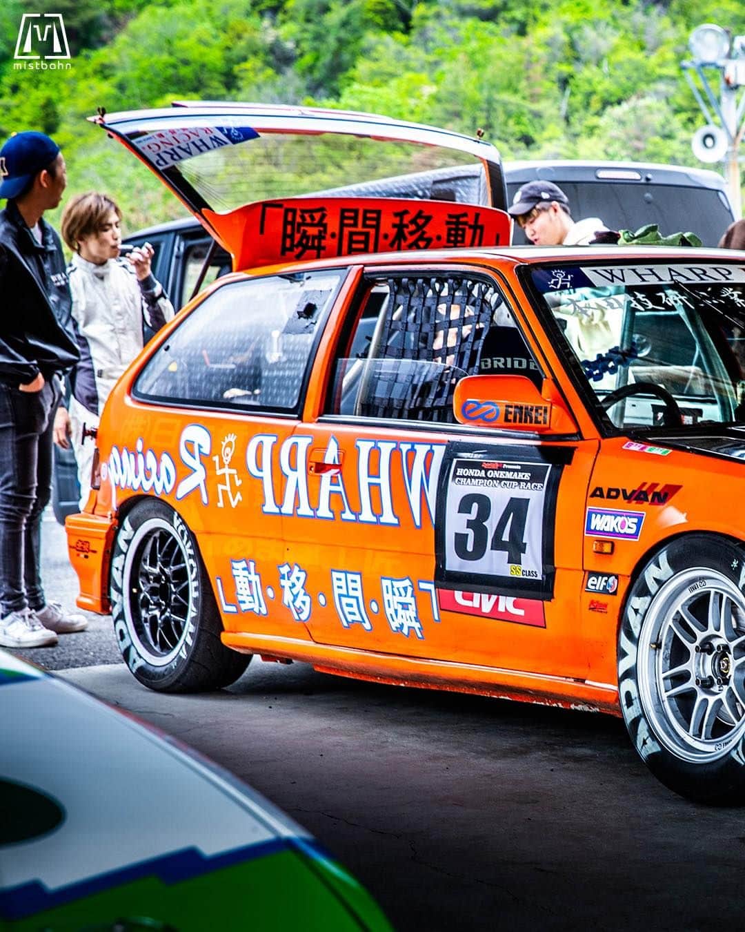 mistbahnさんのインスタグラム写真 - (mistbahnInstagram)「_ WHARP RACING Honda EF9 ...