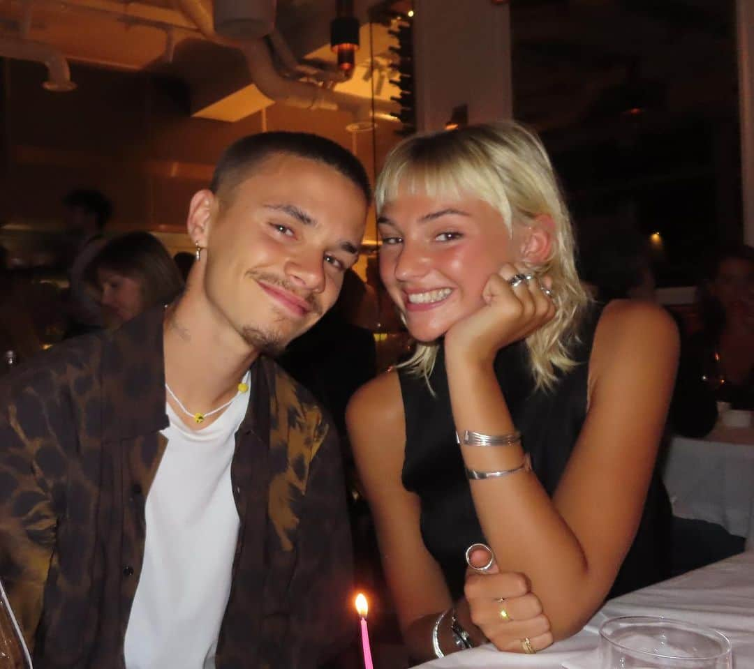 ヴィクトリアベッカムさんのインスタグラム写真 - (ヴィクトリアベッカムInstagram)「Birthday dinner tonight for  @romeobeckham X We all love you sooooo much!!! You deserve all the happiness in the world!!! Kisses @davidbeckham @cruzbeckham @mimimoocher #harperseven  we miss you @brooklynpeltzbeckham x」9月2日 7時36分 - victoriabeckham