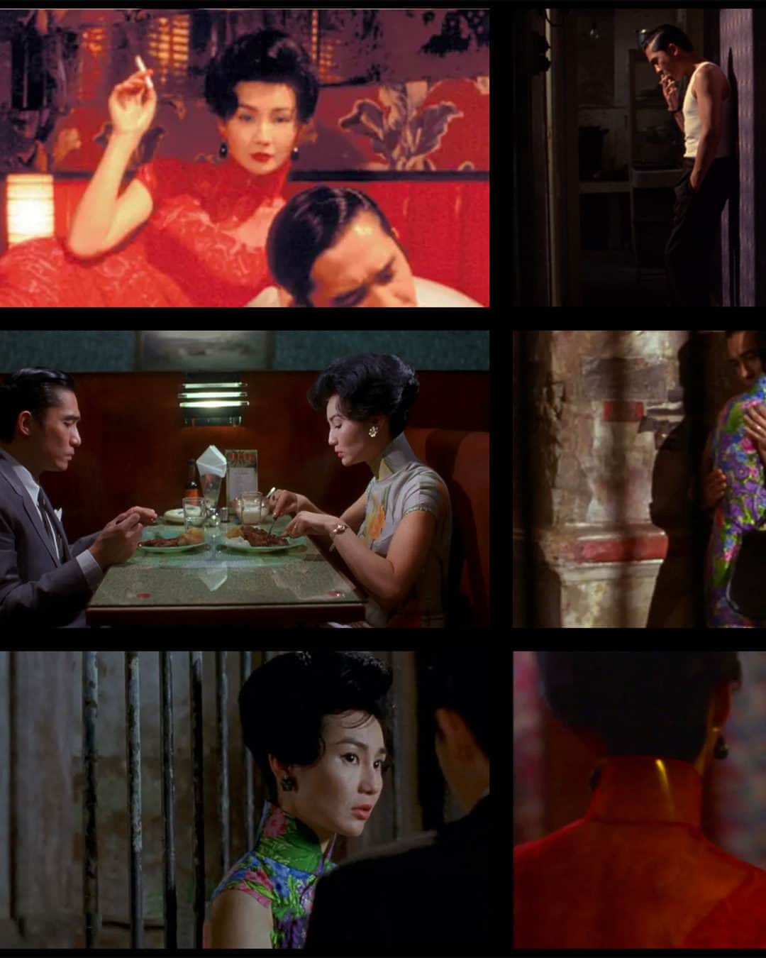 The New Yorkerさんのインスタグラム写真 - (The New YorkerInstagram)「Wong Kar Wai’s “In the Mood for Love” is “the kind of singular art work that stands in as a shorthand for one’s personal taste,” Kyle Chayka writes. The film, released in 2000, has since inspired a number of movies, including “Moonlight,” “Lost in Translation,” and “Everything Everywhere All at Once.” Its aesthetic has also become the template for thousands of selfies, Instagram posts, and TikTok videos for young people seeking to romanticize their lives. This aesthetic is made up of a collection of ingredients: alleyways in dense cities, neon lights, quietly flashy fashion, and the smoke of many, many cigarettes. “The environment of mid-century Hong Kong might be wholly unfamiliar, but the emotion is utterly recognizable,” Chayka writes. At the link in our bio, explore an interactive piece showing how each of the film’s elements—image, sound, dialogue—come together to make an elaborate, intimate, greater whole.」9月2日 9時00分 - newyorkermag