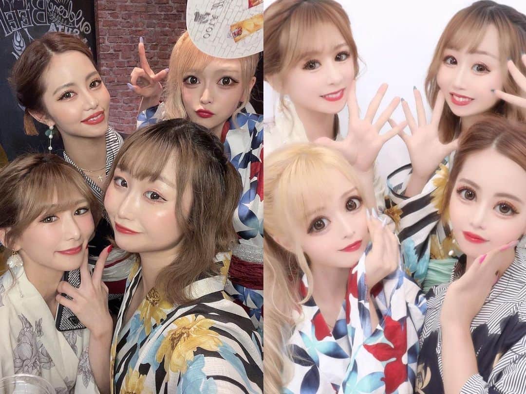 のインスタグラム：「_ ななの夏休み🌻🩷 @aili_partyon  @ayumu_partyon  @milan_partyon」