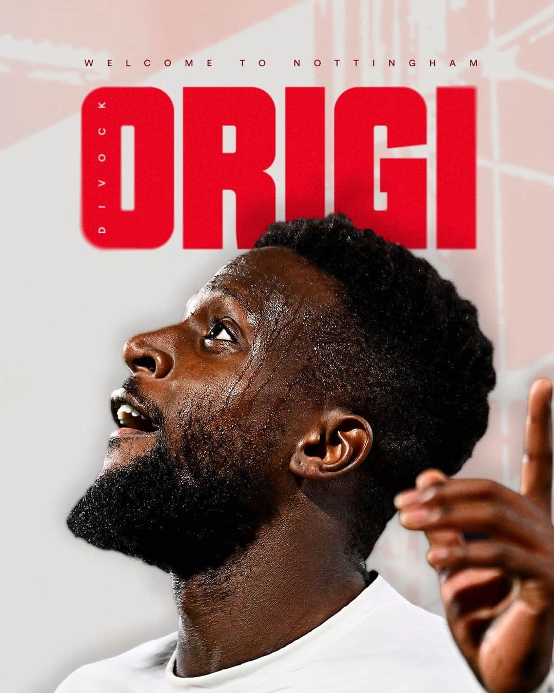 ディヴォック・オリジのインスタグラム：「Nottingham Forest is delighted to announce the loan signing of Divock Origi from AC Milan ✍️  #NFFC | #WelcomeDivock 🇧🇪」