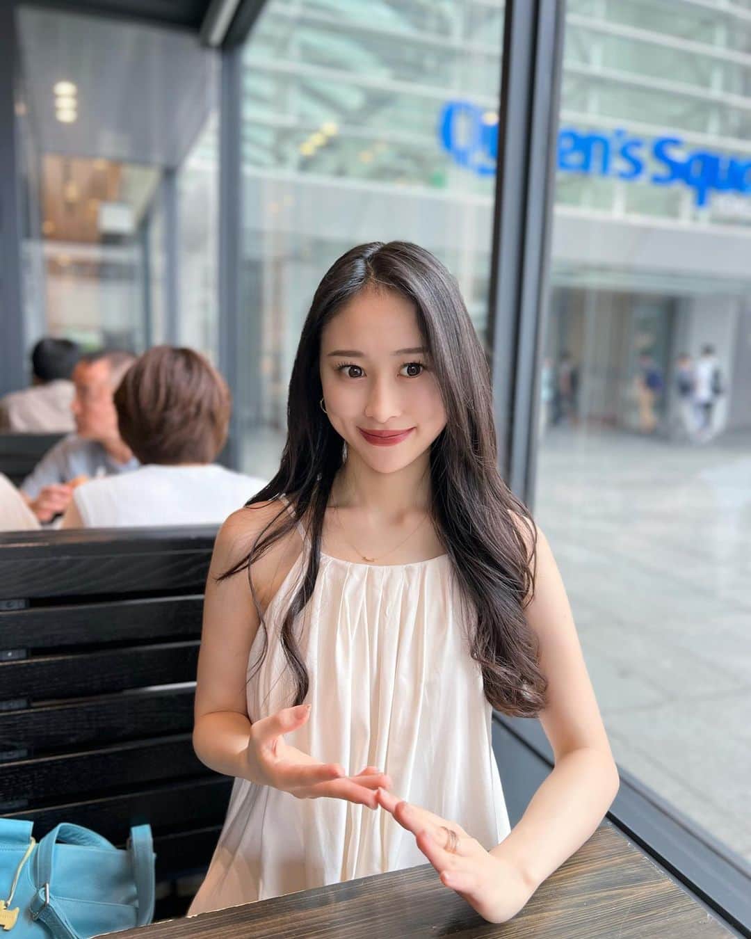 長沼南帆さんのインスタグラム写真 - (長沼南帆Instagram)「🩵🤍🩵🤍」9月2日 20時07分 - n_on_a_diet