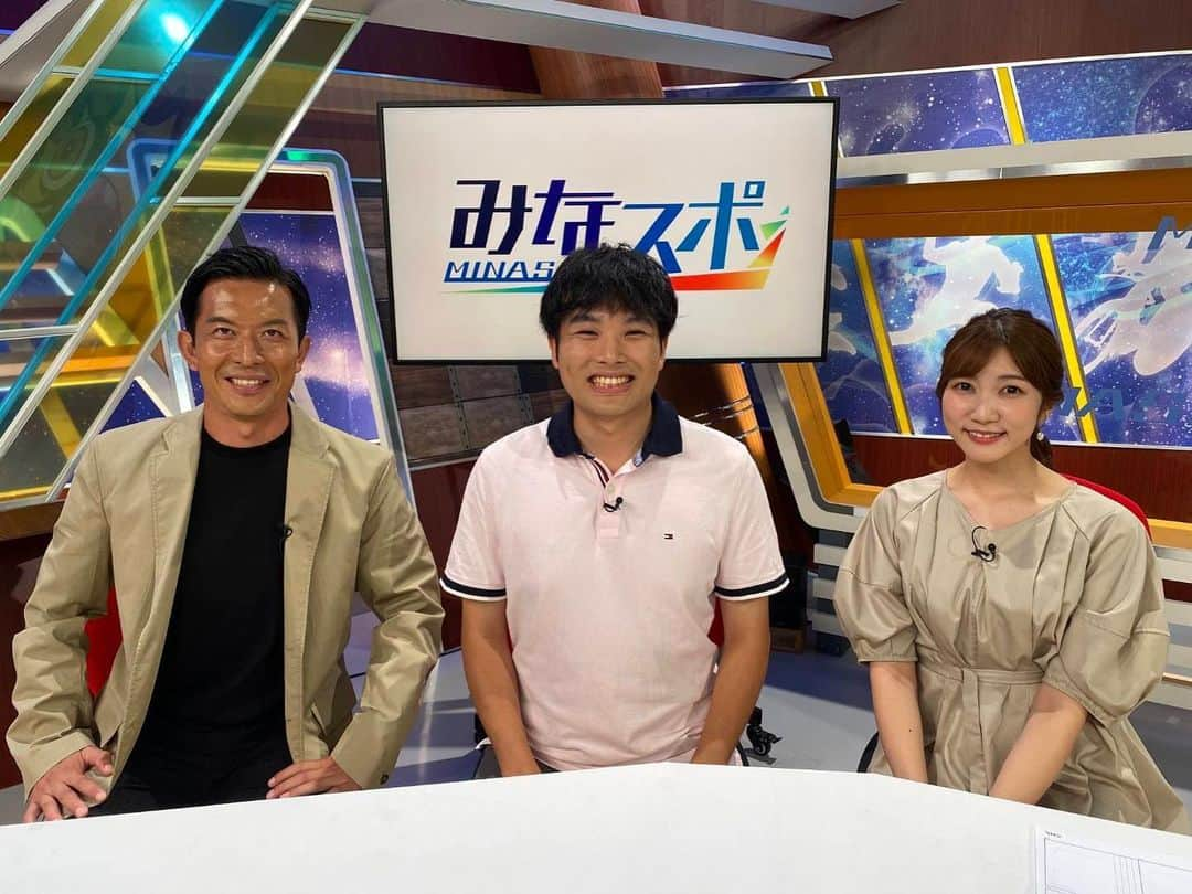 太田吉彰のインスタグラム：「SBSテレビ 静岡放送　みなスポ  ご覧いただきありがとうございました❗️  来週もぜひみてください😊  #みなスポ　#SBS  #静岡放送 #Jリーグ  #県J  #HEROES  #卓球　#吉彰チャンネル  ＊次回の出演は9月16日を予定しています。」