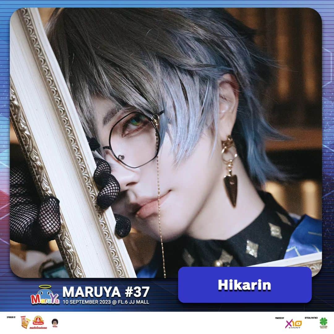 ひかりんのインスタグラム：「Hello Thailand ! I'm so excited to go to Maruya Bangkok on Sept 10 next weekend ! Come find me at JJ Mall fl 6😆 looking forward to seeing you there ! I'm going to enjoy so much delicious Thai food ~~ #maruya #cosplay」