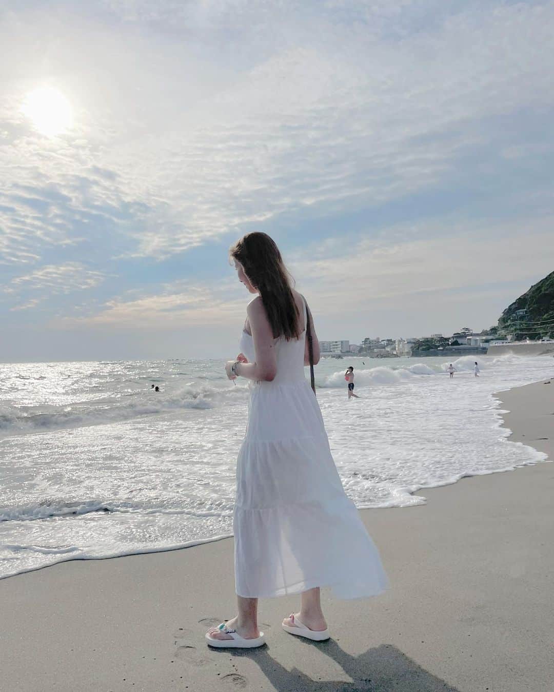 倉田瑠夏さんのインスタグラム写真 - (倉田瑠夏Instagram)「海辺大好き♡」9月2日 11時00分 - ruka.kurata