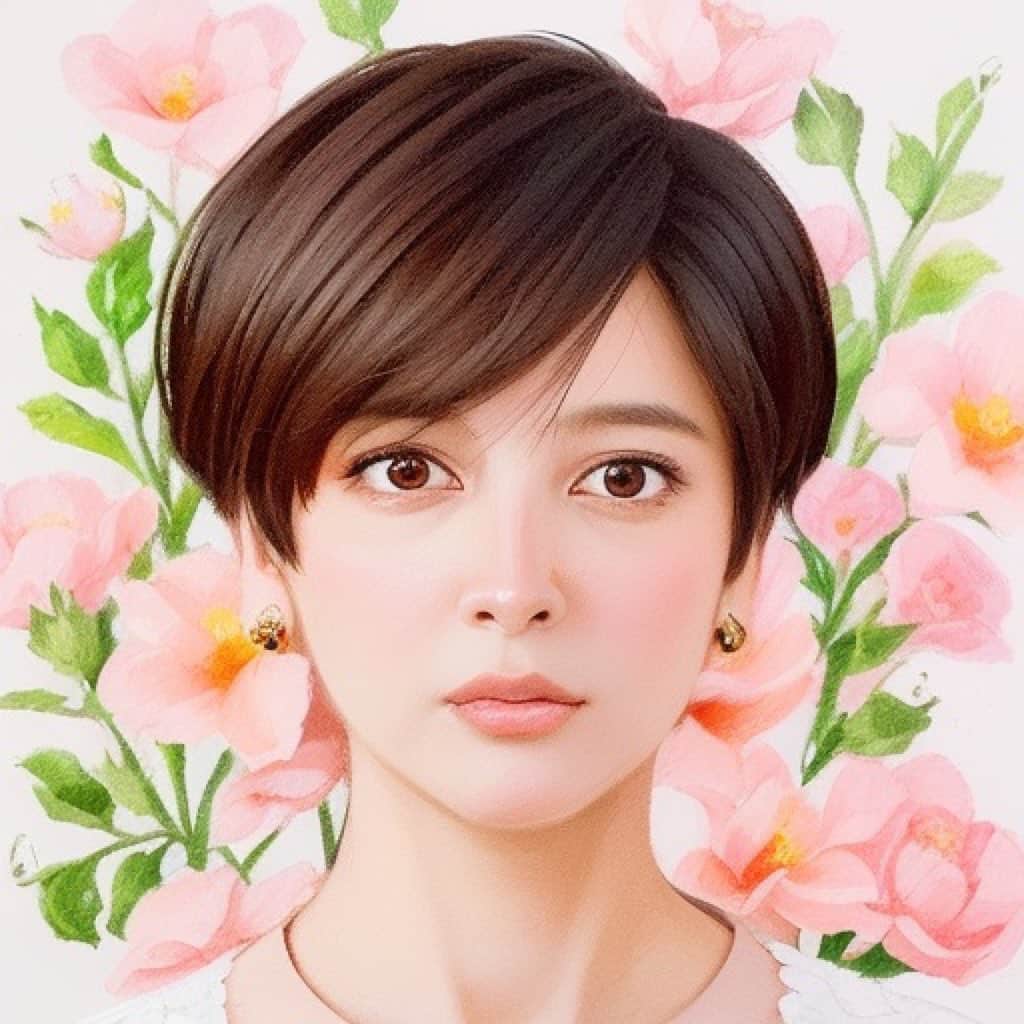 のインスタグラム：「#AIアート 水彩画スケッチ風に」