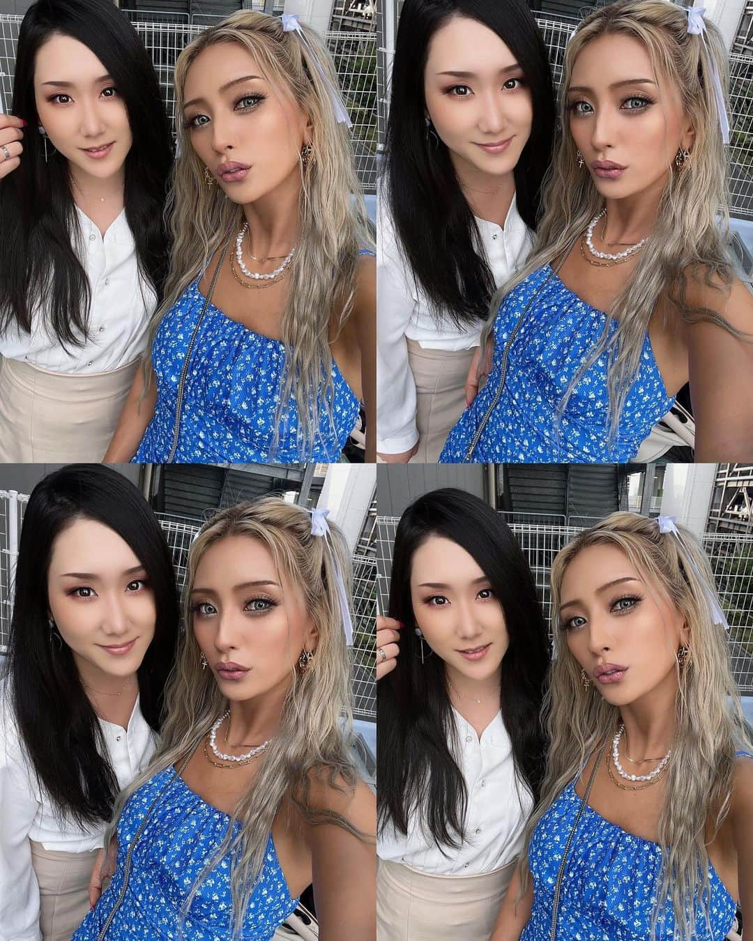 ゆん（並木優奈）さんのインスタグラム写真 - (ゆん（並木優奈）Instagram)「🩵💙  リボン付けるのハマってる♡」9月2日 11時54分 - yunaaaaa.x