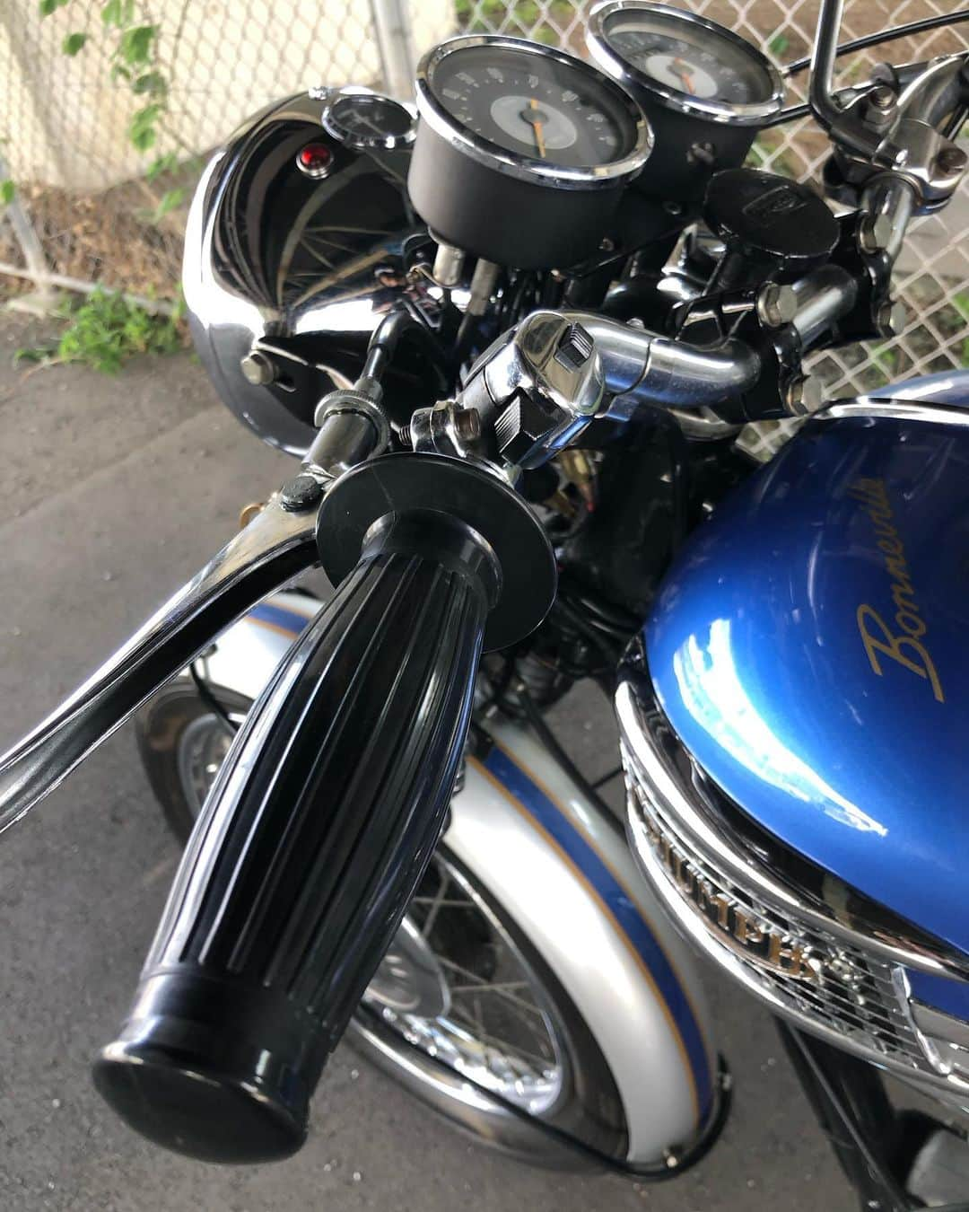 KIYOさんのインスタグラム写真 - (KIYOInstagram)「久しぶりにボニーで出ました✨   #bestmotorcycleintheworld #triumph #t120 #bonneville #bonnie #britbike #britishmotorcycles #classicmotorcycles #lewisleathers #madeinengland #rockers  #caferacer #tonupboys #triumphmotorcycles #vintagetriumph #oldtriumph #oldtriumphsneverdie #バイクメーン #ボニー #トライアンフ #ボンネビル #ロッカーズ #カフェレーサー #ルイスレザー #ガレージライフ」9月2日 12時33分 - kiriko009