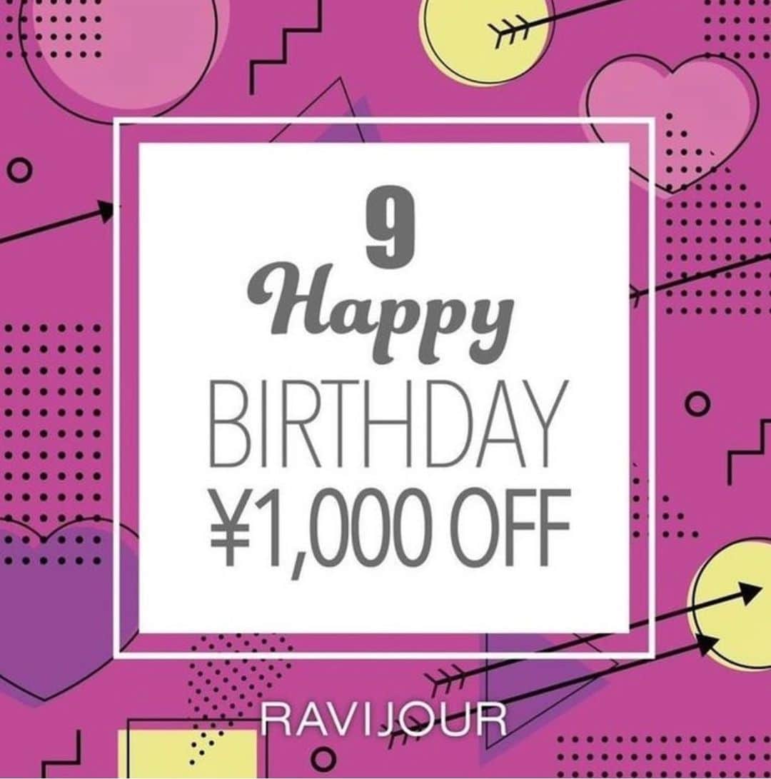 Ravijour渋谷109店のインスタグラム：「#SHOPNEWS ⁡ 9月がお誕生日のお客様限定！ ブラ上下セットorルームウェアを ￥5,000以上ご購入で お会計から￥1,000オフキャンペーン♡  ・9月末までのご利用になります。 ・お一人様につき１回のみ使用可能 ・一部対象外あり ・他のクーポンとの併用不可 ⁡ ※ご利用の際は生年月日が ご確認出来るものをお持ち下さい。 ⁡ 是非この機会にお越しくださいませ♡ staff一同お待ちしております。 ⁡ ⁡ #ravijour #ラヴィジュール #shibuya109 #lingerie #shibuya」