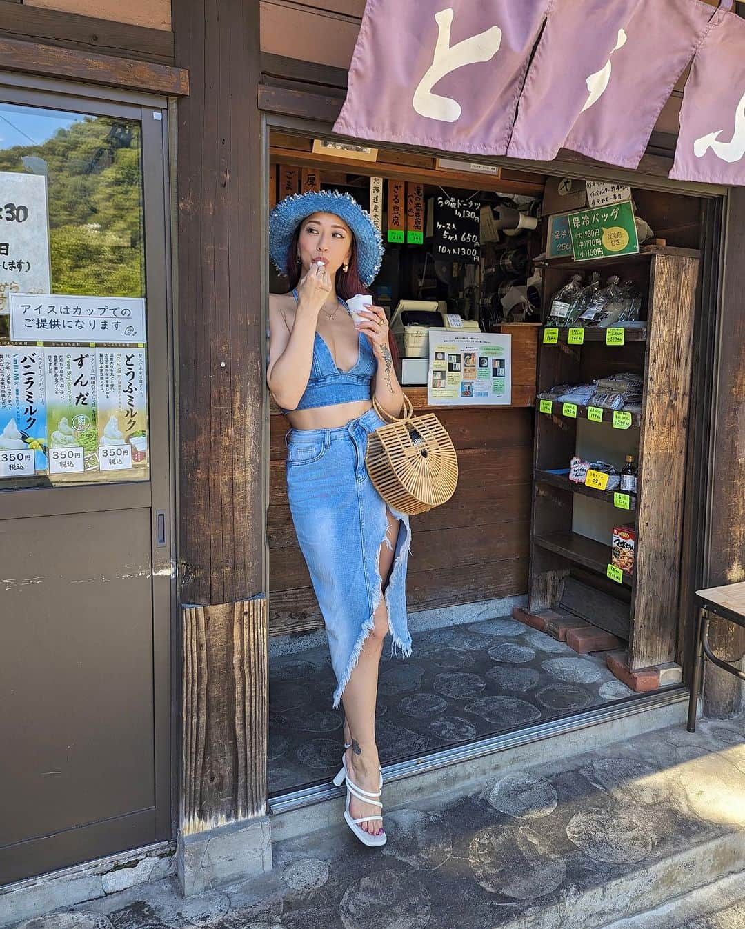 JASMINEさんのインスタグラム写真 - (JASMINEInstagram)「こう見えて、ニューエラ🍨」9月2日 16時01分 - jasmilicious