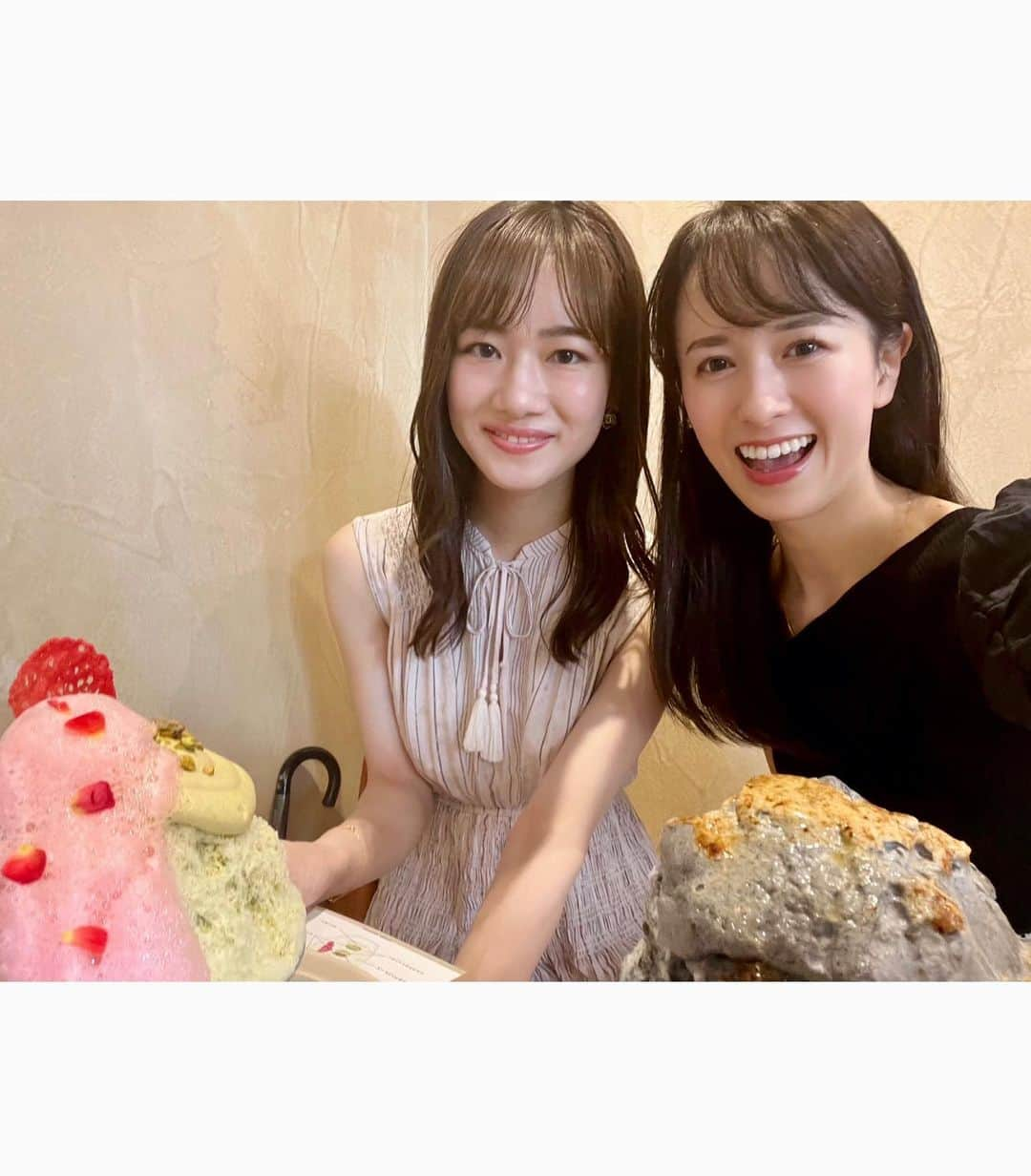 釜井美由紀さんのインスタグラム写真 - (釜井美由紀Instagram)「フレンチシェフが手がけるかき氷🍧 ⁡ 📍上原食堂 @uehara_kakigori ⁡ 🌹ピスタチオ、ブルガリアローズ、ラズベリー、チーズ工房千のホエイ ⁡ 濃厚なピスタチオにラズベリーの甘酸っぱさがマッチしていてとっても美味しかった😮‍💨 ボリュームもたっぷりでした✨ 季節ごとにメニューが変わるようなので また行ってみたいなぁ🎐 ⁡ #かき氷 #カキ氷 #東京かき氷 #四ツ谷 #上原食堂」9月2日 16時21分 - miyuki.kamai