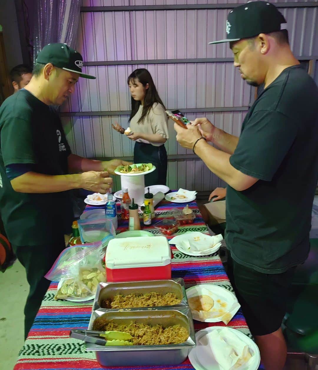 武蔵さんのインスタグラム写真 - (武蔵Instagram)「TACOパーティー🌮  めちゃくちゃ美味かった！！  #武蔵 #tacos  #mexico  #感謝 #仲間」9月2日 16時18分 - musashi_k1karate