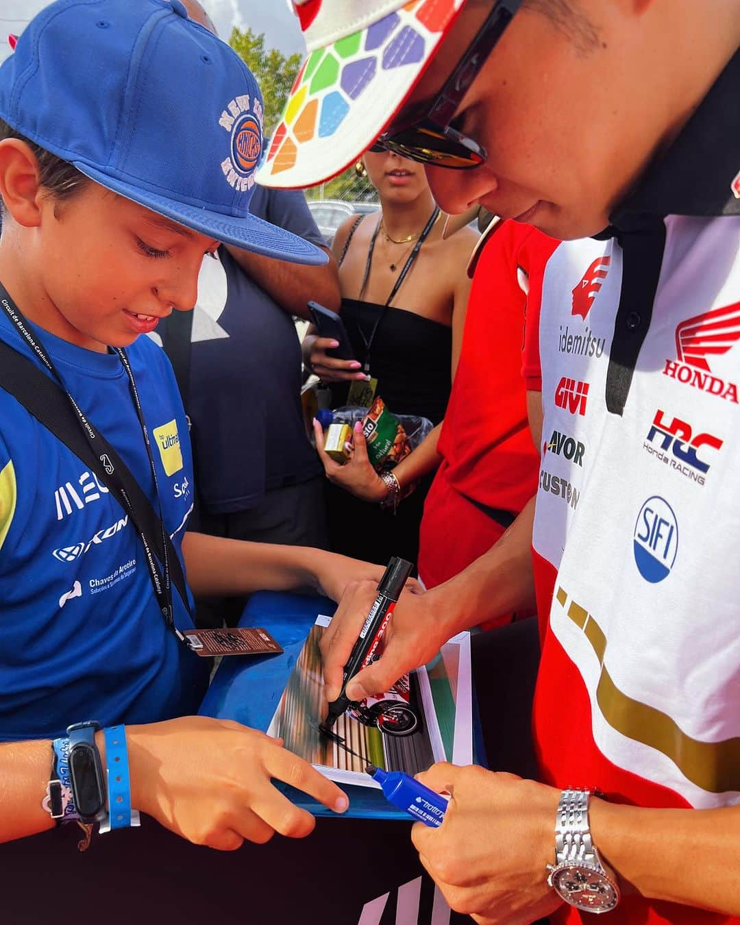 中上貴晶さんのインスタグラム写真 - (中上貴晶Instagram)「HERO WALK♥️TakaSan edition #CatalanGP #LCR #MotoGP」9月2日 16時40分 - takanakagami