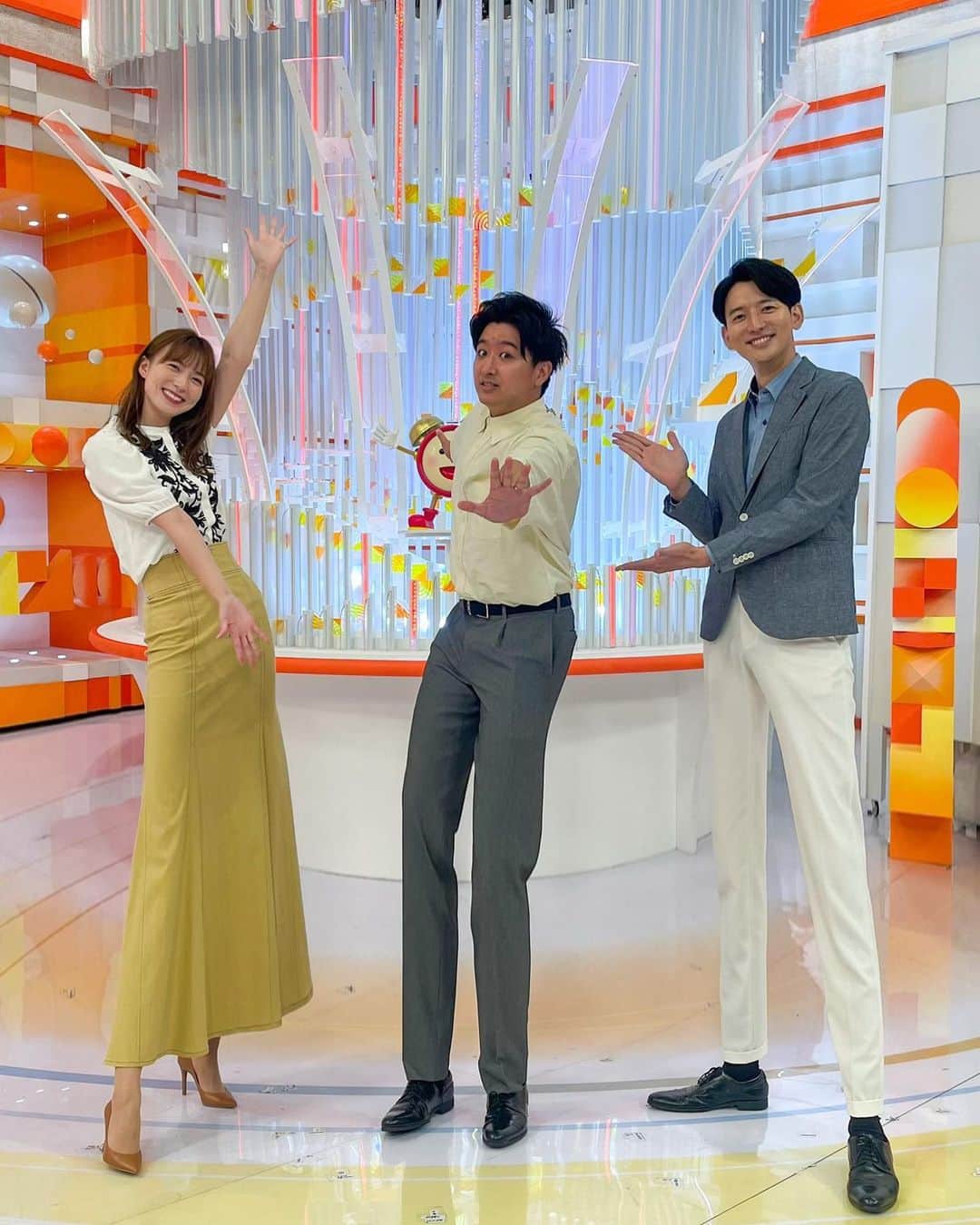 のインスタグラム：「. ふじいくん めざましどようび 代行ありがとう！」