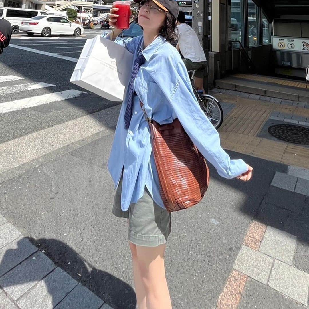 加藤小夏さんのインスタグラム写真 - (加藤小夏Instagram)「最近。人生初のCOSTCOで浮かれポンチ。玄さんからのシャレパンツ。パーマ。」9月2日 17時55分 - __cnp_