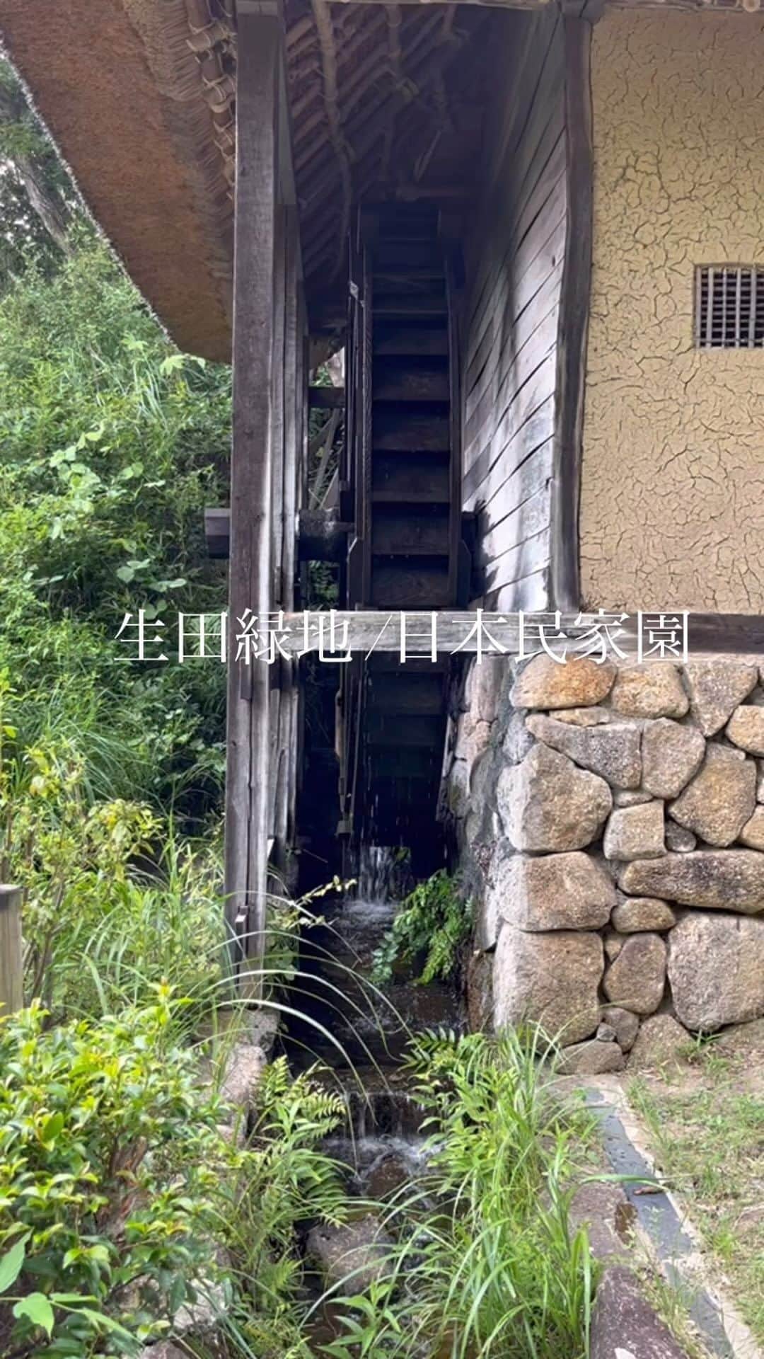 兼田恵のインスタグラム：「写真はまた別であげるのだけど閉園時間迫る中、それでも撮ってた動画たち。  #日本民家園 #生田緑地 #生田緑地民家園 #向ヶ丘遊園駅」