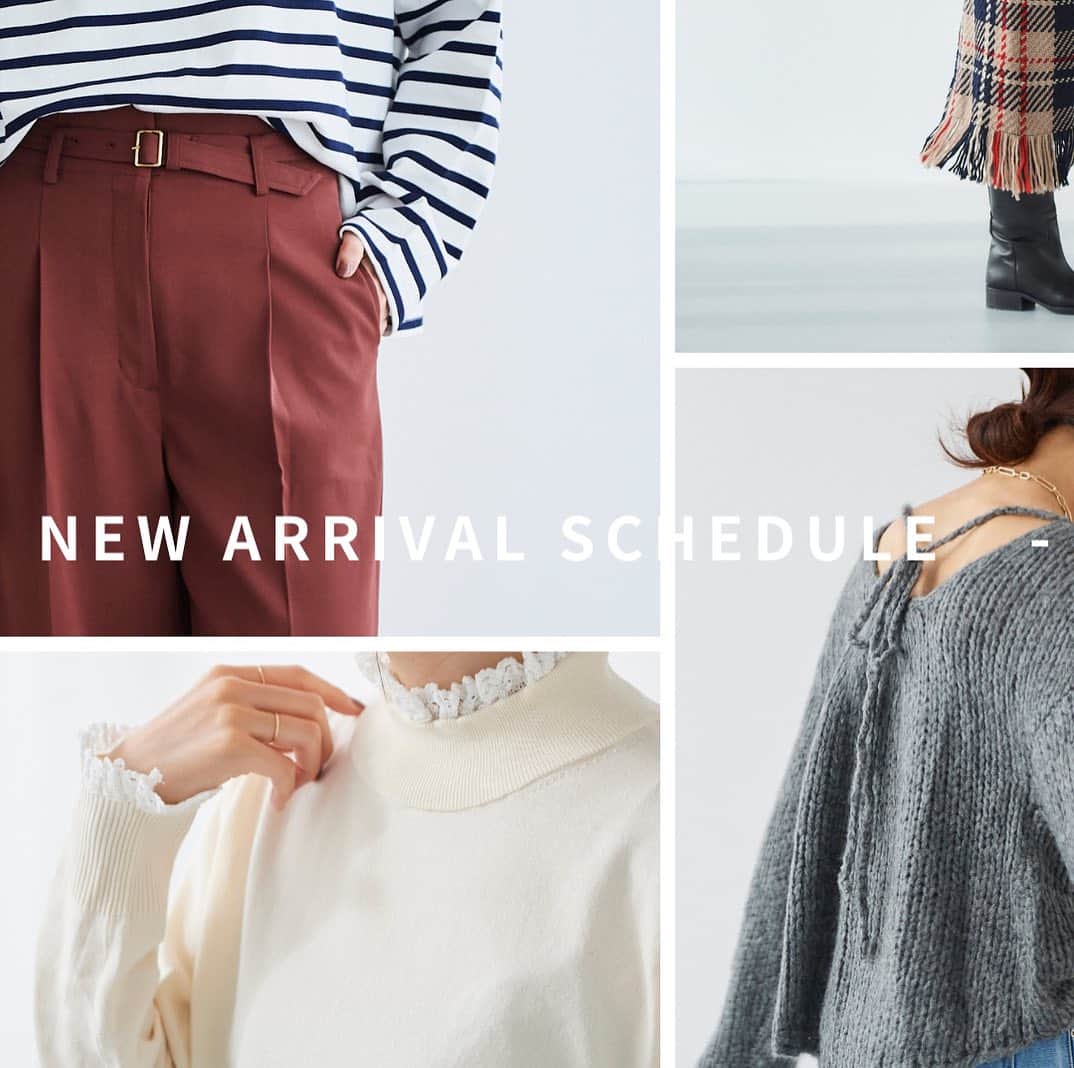 のインスタグラム：「. 🗓  NEW ARRIVAL SCHEDULE - September - ⁡ 9月下旬に店頭入荷予定のアイテムまとめ お買い物計画の参考にチェック！🛍️ ⁡ ▶︎アイテムの詳細は画像タップでCHECK！ ⁡ _____________________ < 𝗶𝗻𝘀𝘁𝗮 𝗹𝗶𝘃𝗲 𝘀𝗰𝗵𝗲𝗱𝘂𝗹𝗲 > 9/7(木)、9/10(日)、9/13(水)、9/21(木)、9/29(金) ⁡ ※日時は変更になる場合もございます。 　詳しくは前日のストーリーズでお知らせします。 ⁡ ⁡ ⁡ ⁡ ⁡ ⁡ ⁡ ⁡ ⁡ ⁡ ⁡ ⁡ ⁡ ⁡ ⁡ ⁡ ⁡ ⁡ ⁡ ⁡ ⁡ ⁡ ⁡ #lecoeurblanc #ルクールブラン #le_23aw #autumn  #le_web #newarrivalschedule」
