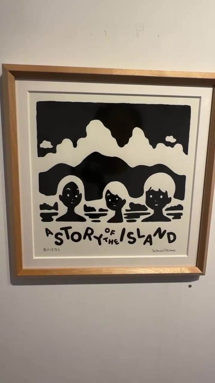 白根ゆたんぽのインスタグラム：「個展「島のはなし」クイックツアー ちょっと朦朧と説明してますがよろしければ。」