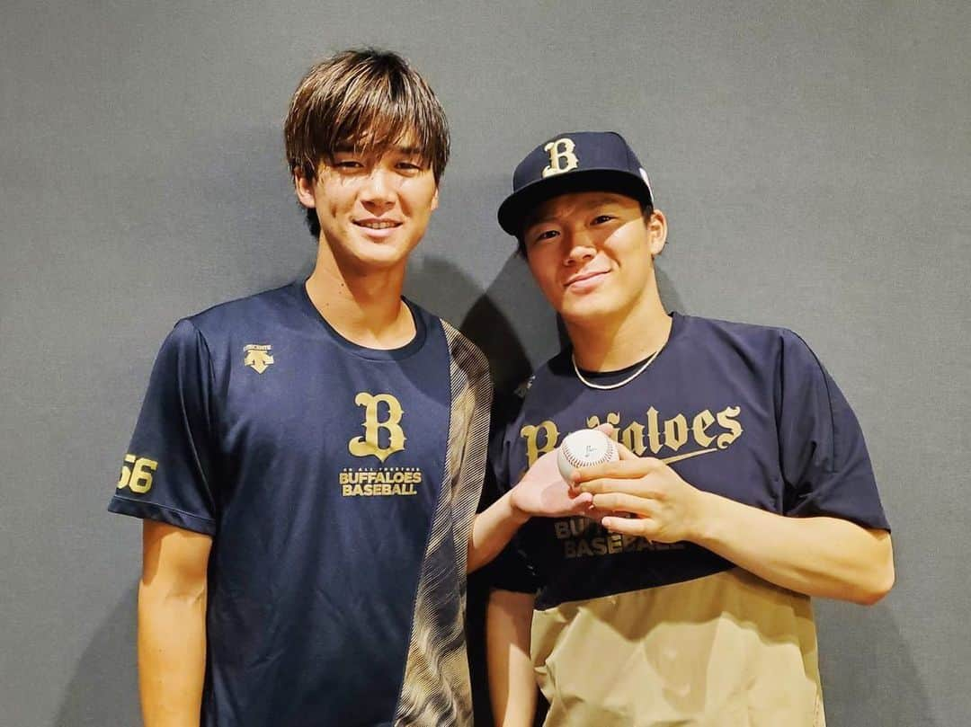 山本由伸さんのインスタグラム写真 - (山本由伸Instagram)「13勝目！ 佐野さん誕生日おめでとうございます〜！！！ #オリックス #エスコンフィールド北海道」9月2日 18時29分 - yoshinobu__yamamoto