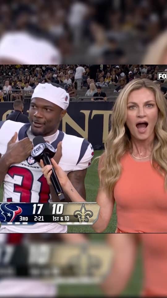 エリン・アンドリューズのインスタグラム：「Same @erinandrews 🤣」