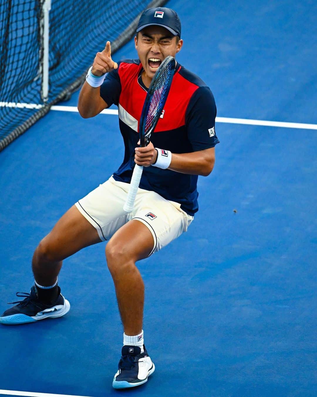 カロリナ・プリスコバのインスタグラム：「R16 Rinky 🔥  #filatennis」