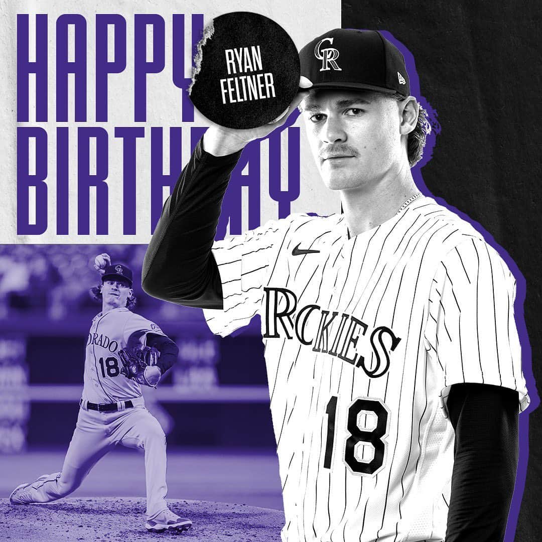 コロラド・ロッキーズのインスタグラム：「Happy birthday, @rfelt26 🎉」