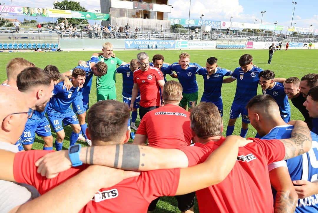 SVホルンさんのインスタグラム写真 - (SVホルンInstagram)「Wir gewinnen das Heimspiel gegen @fcdornbirn1913  mit 3:0! Die Tore erzielen Haris Ismailcebioglu, Paul Lipczinski und Niklas Hoffmann 3. Heimspiel - 3. Heimsieg! 9 Punkte! #heimsieg #3Punkte #svhorn1922  #leidenschaftfußball #ligazwa #bepartofit」9月3日 5時06分 - svhorn1922