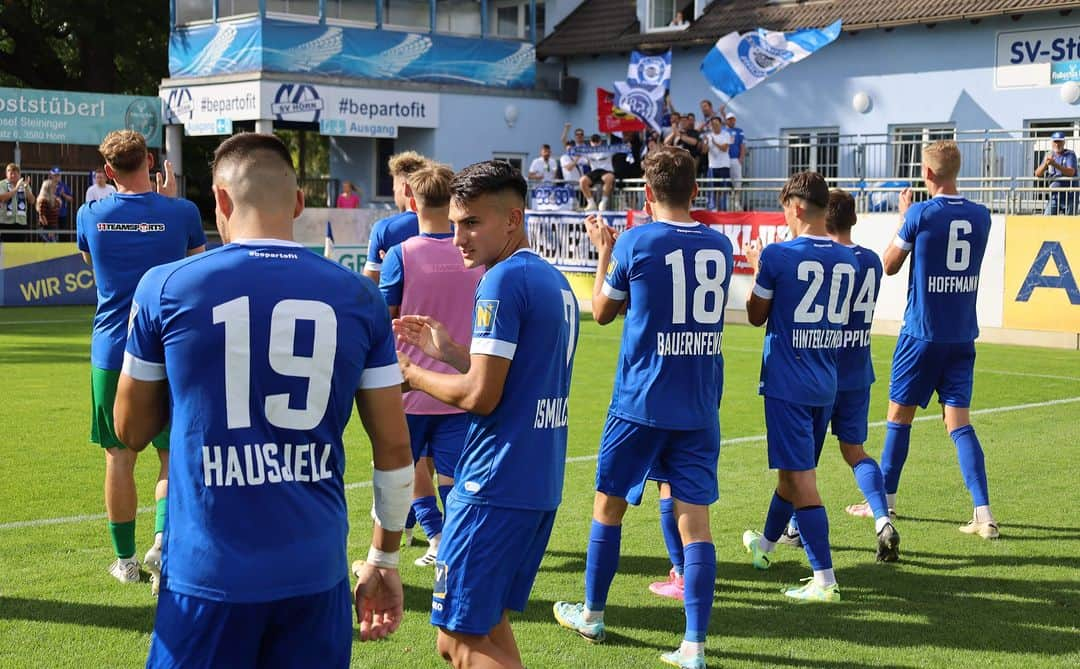 SVホルンさんのインスタグラム写真 - (SVホルンInstagram)「Wir gewinnen das Heimspiel gegen @fcdornbirn1913  mit 3:0! Die Tore erzielen Haris Ismailcebioglu, Paul Lipczinski und Niklas Hoffmann 3. Heimspiel - 3. Heimsieg! 9 Punkte! #heimsieg #3Punkte #svhorn1922  #leidenschaftfußball #ligazwa #bepartofit」9月3日 5時06分 - svhorn1922