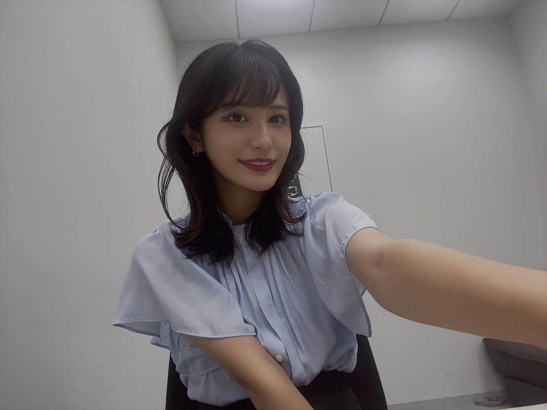 池谷実悠のインスタグラム：「みんなのスポーツ  よろしくお願い致します。  #テレ東 #アナウンサー」