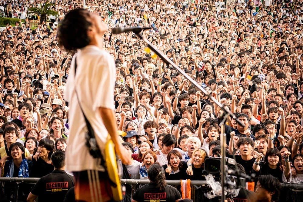 FOMAREのインスタグラム：「2023.9.2 TREASURE05X 2023  at 蒲郡ラグーナビーチ  🏝️THANK YOU🏝️  photo by @ruihashimoto   #TREASURE05X  #FOMARE」