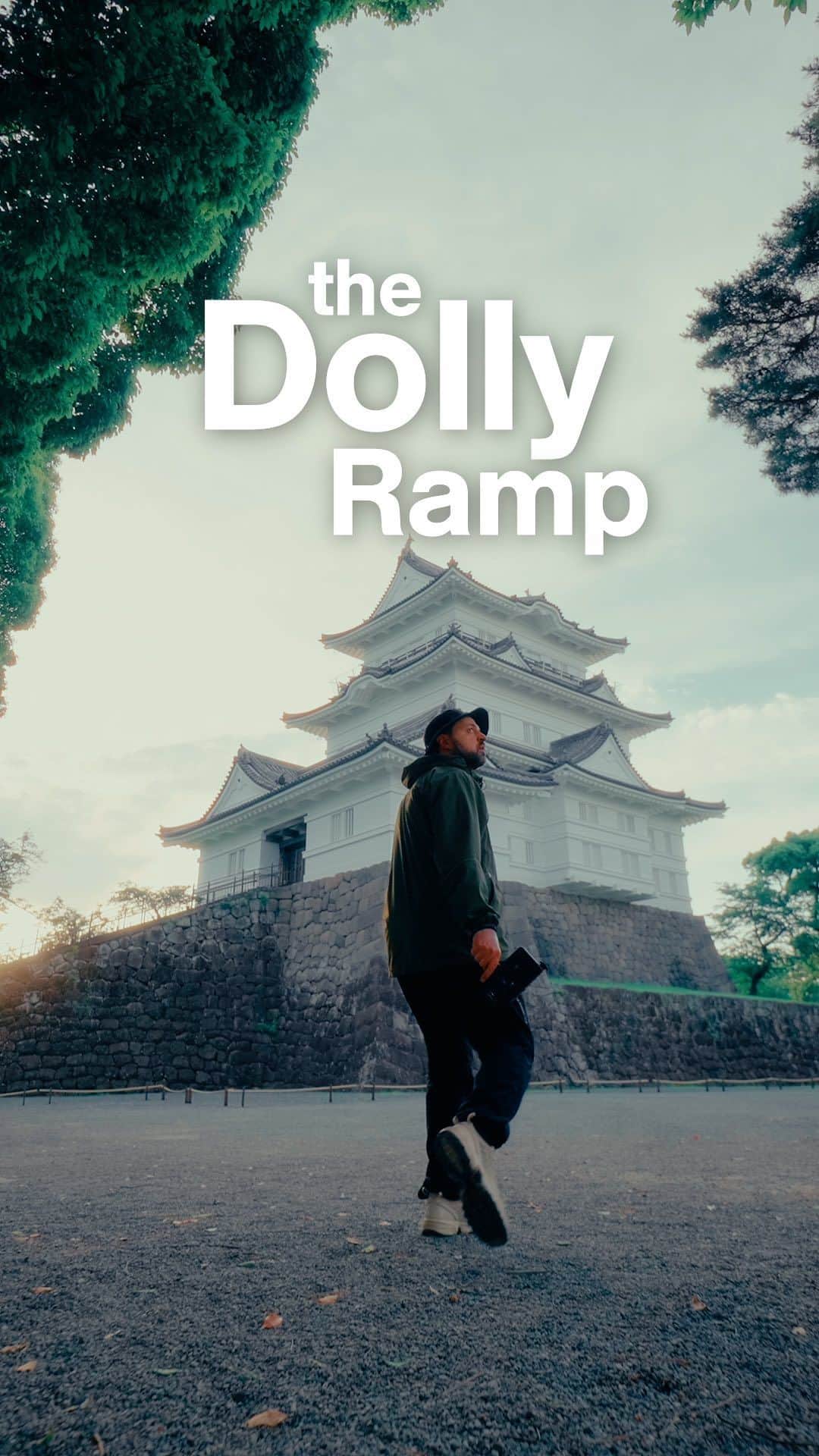 のインスタグラム：「The Dolly Ramp⚡️ #transition #editing #tutorial」