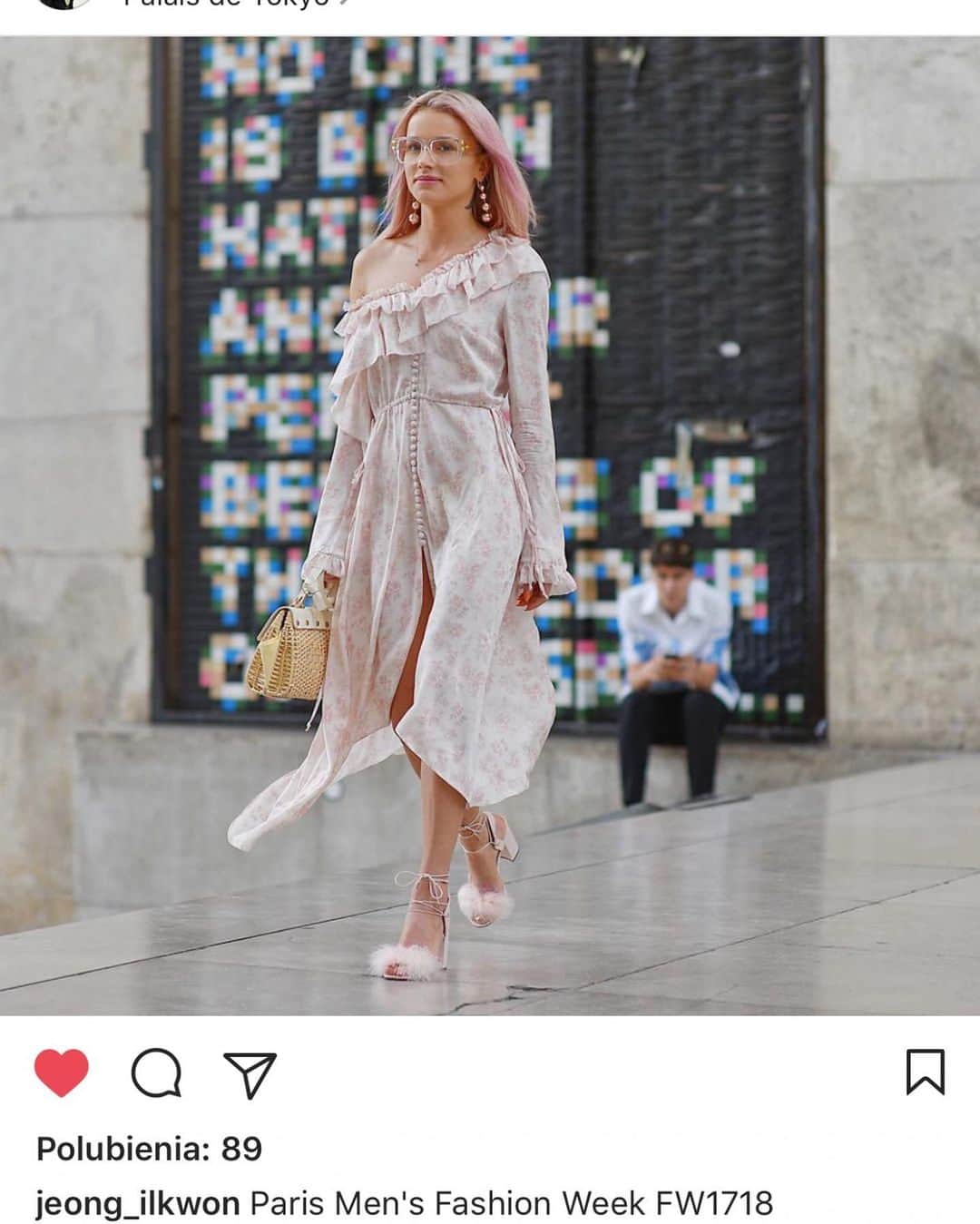 Juliett K.さんのインスタグラム写真 - (Juliett K.Instagram)「#perfect #olddress 🌸🪷 2023/2018 #magdabutrym @magdabutrym #floradress #pinkdress #tb」9月2日 21時12分 - maffashion_official