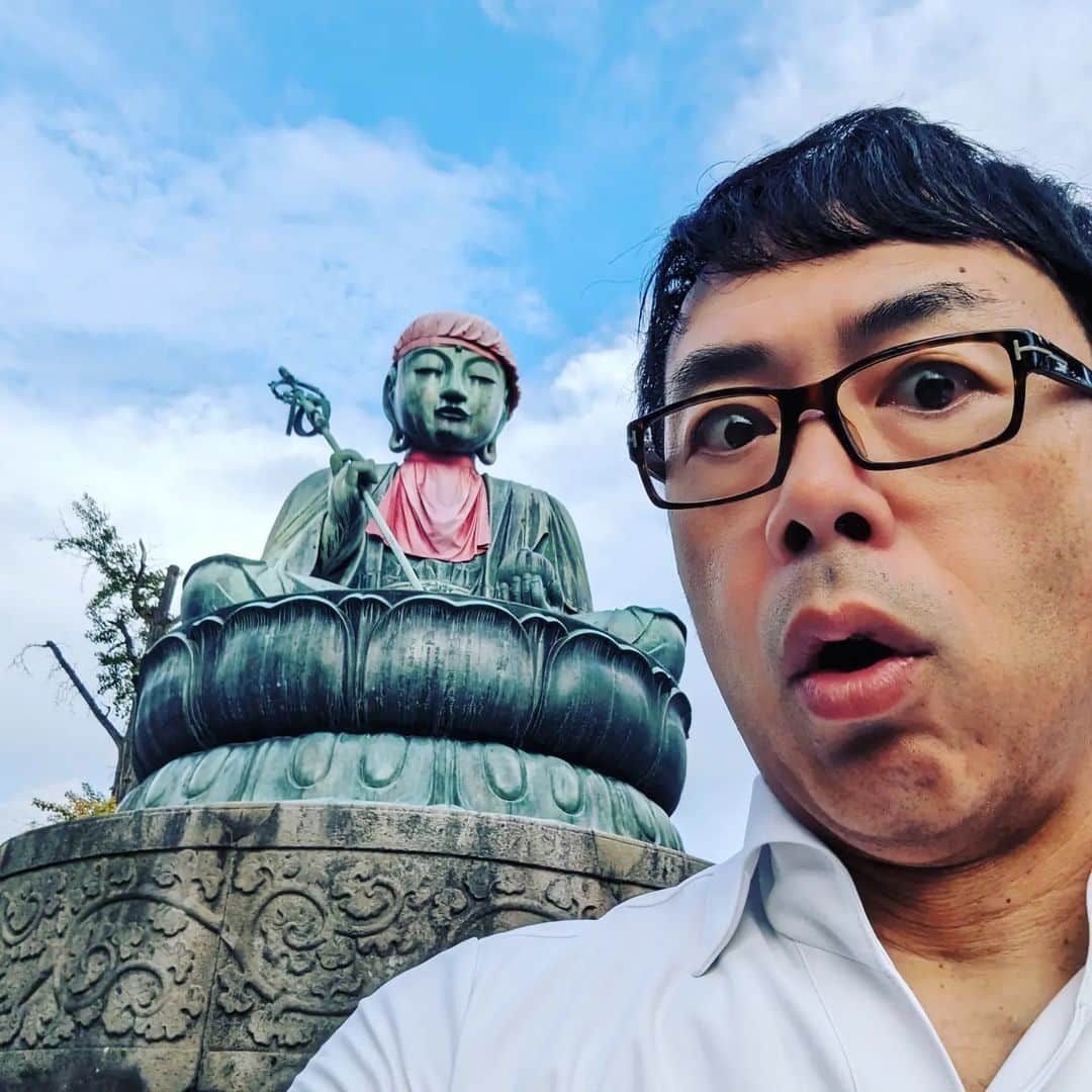 上念司さんのインスタグラム写真 - (上念司Instagram)「お地蔵さん、、、」9月2日 21時25分 - tsukasajonen